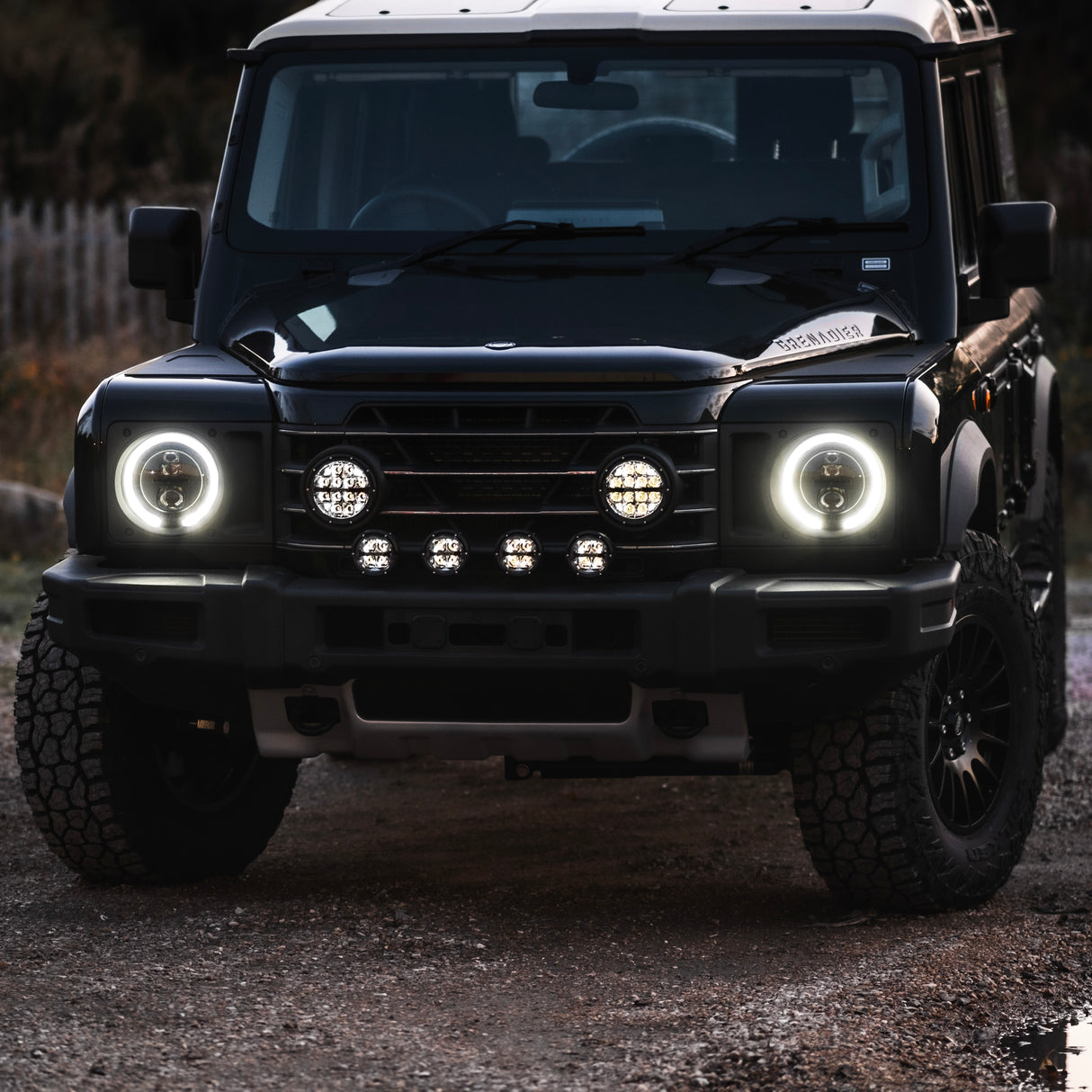 Front Bumper Light Bar for INEOS Grenadier