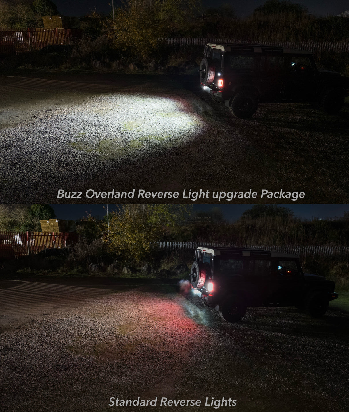 Reverse Light upgrade Package