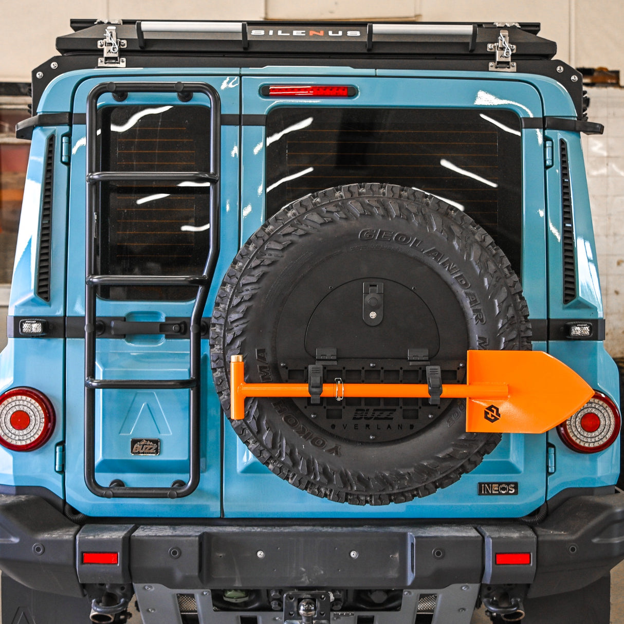 Buzz Box - Spare Wheel Storage for INEOS Grenadier