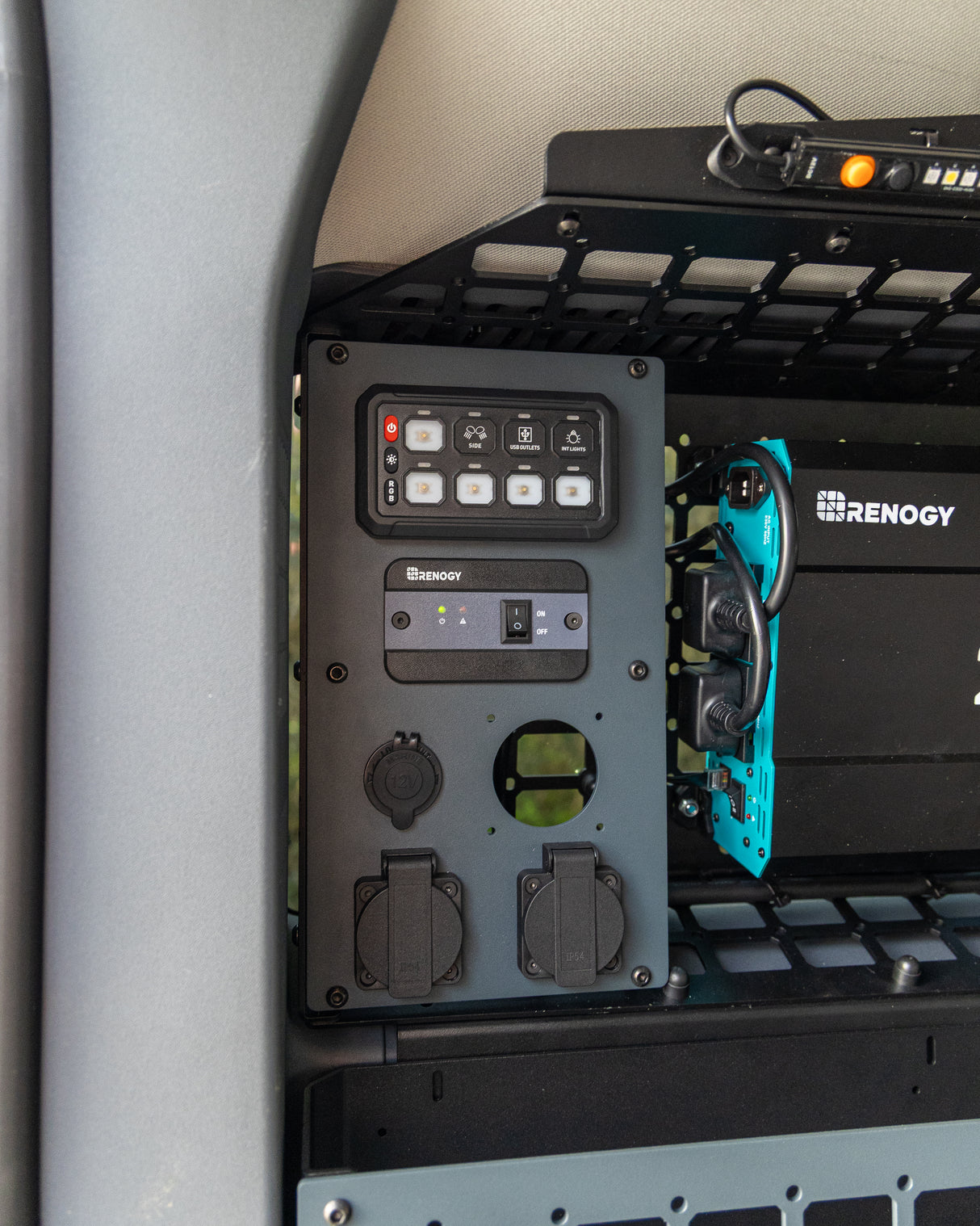 Buzz Rear Window MOLLE Panels - Left Hand side