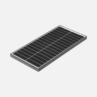 REDARC 60W monocrystalline rigid solar panel black frame SMRP1060B