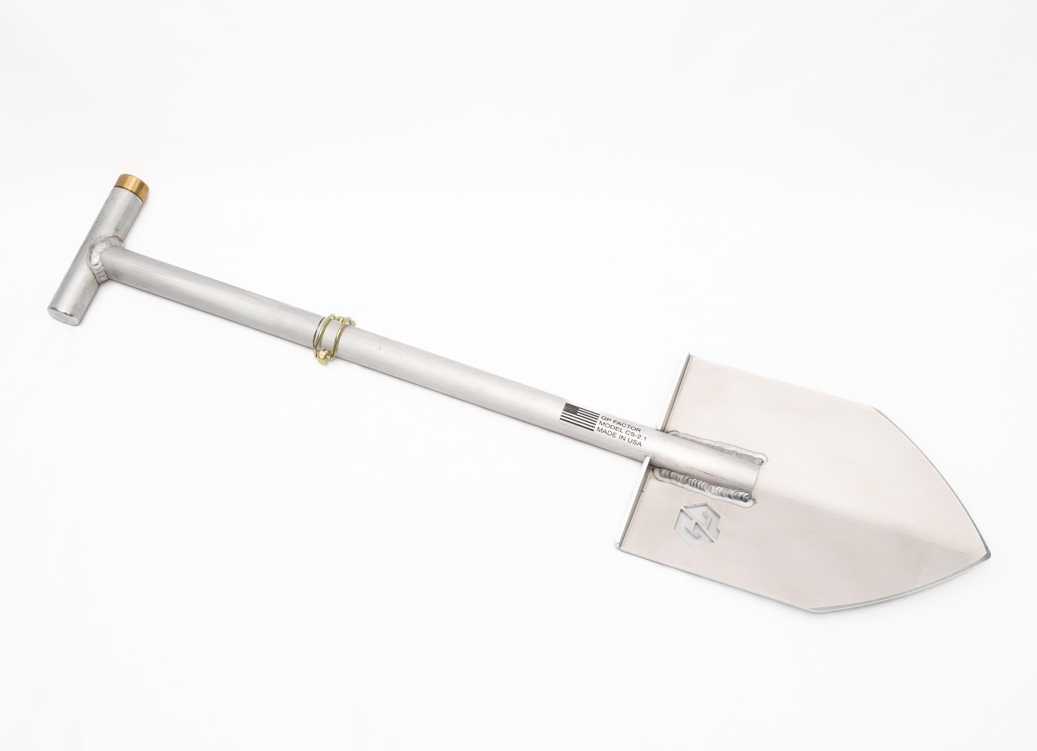 Camp Shovel - 2 piece Aluminium – Buzz Overland