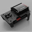 Buzz Overland Alpha50 R DC-DC charger mount for INEOS Grenadier, 3mm aluminium bracket render